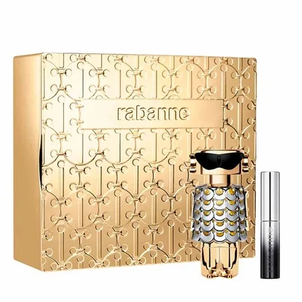 Женский парфюмерный набор Eau De Parfum с тушью Fame Paco Rabanne