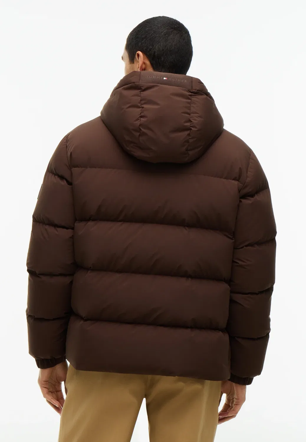 Пуховая куртка Tommy Hilfiger, Dark Coffee — фото 3