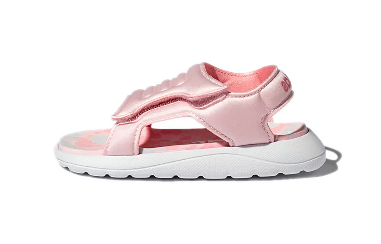 Детские сандалии с закрытым носком на липучке Adidas Neo, Pink