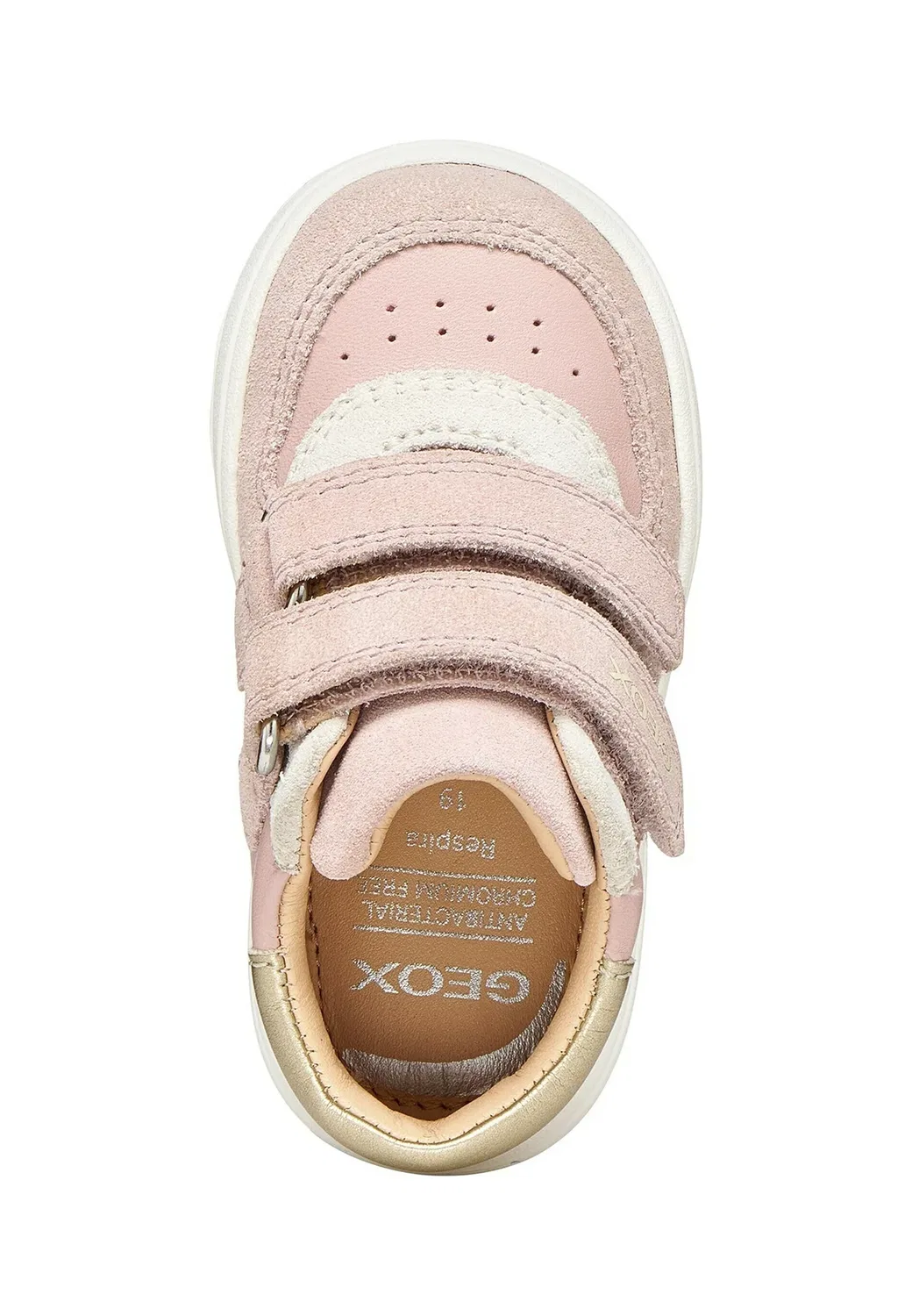 B biglia girl - кроссовки Geox, Rose Light Gold — фото 3