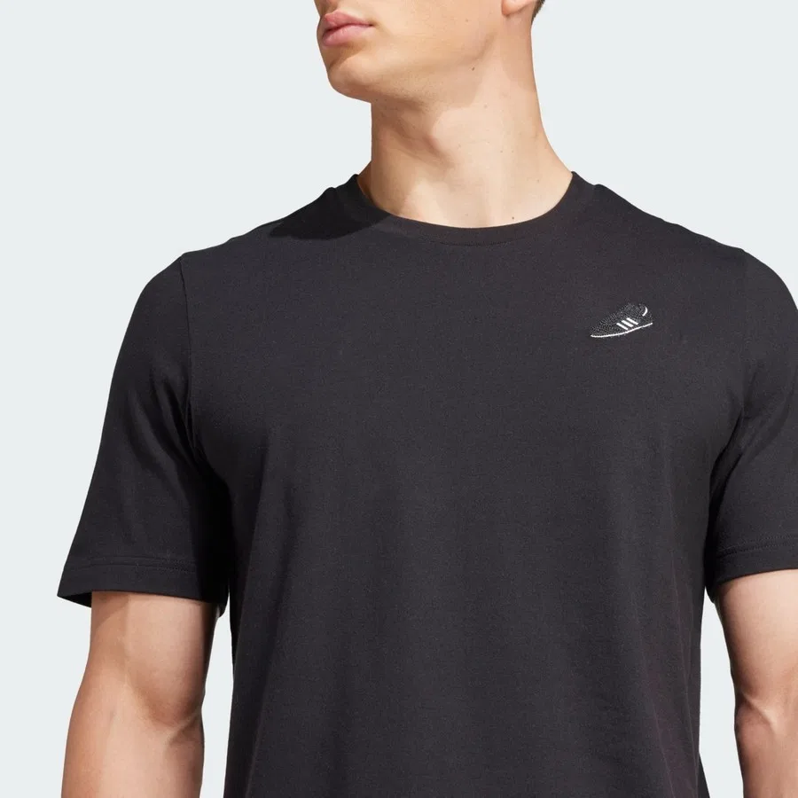 Футболка с графическим принтом Copa Signature Graphic Tee adidas, Черный — фото 4