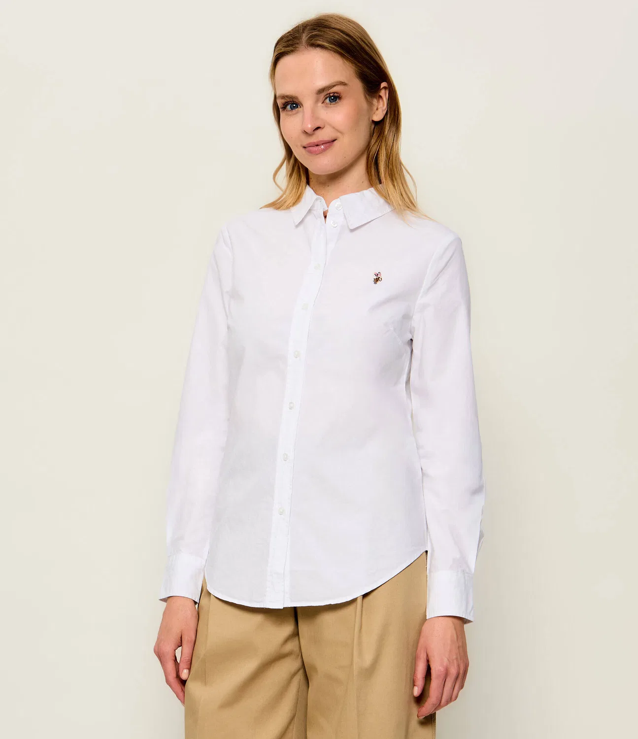 Рубашка с длинным рукавом U.S. Polo Assn., Bianco