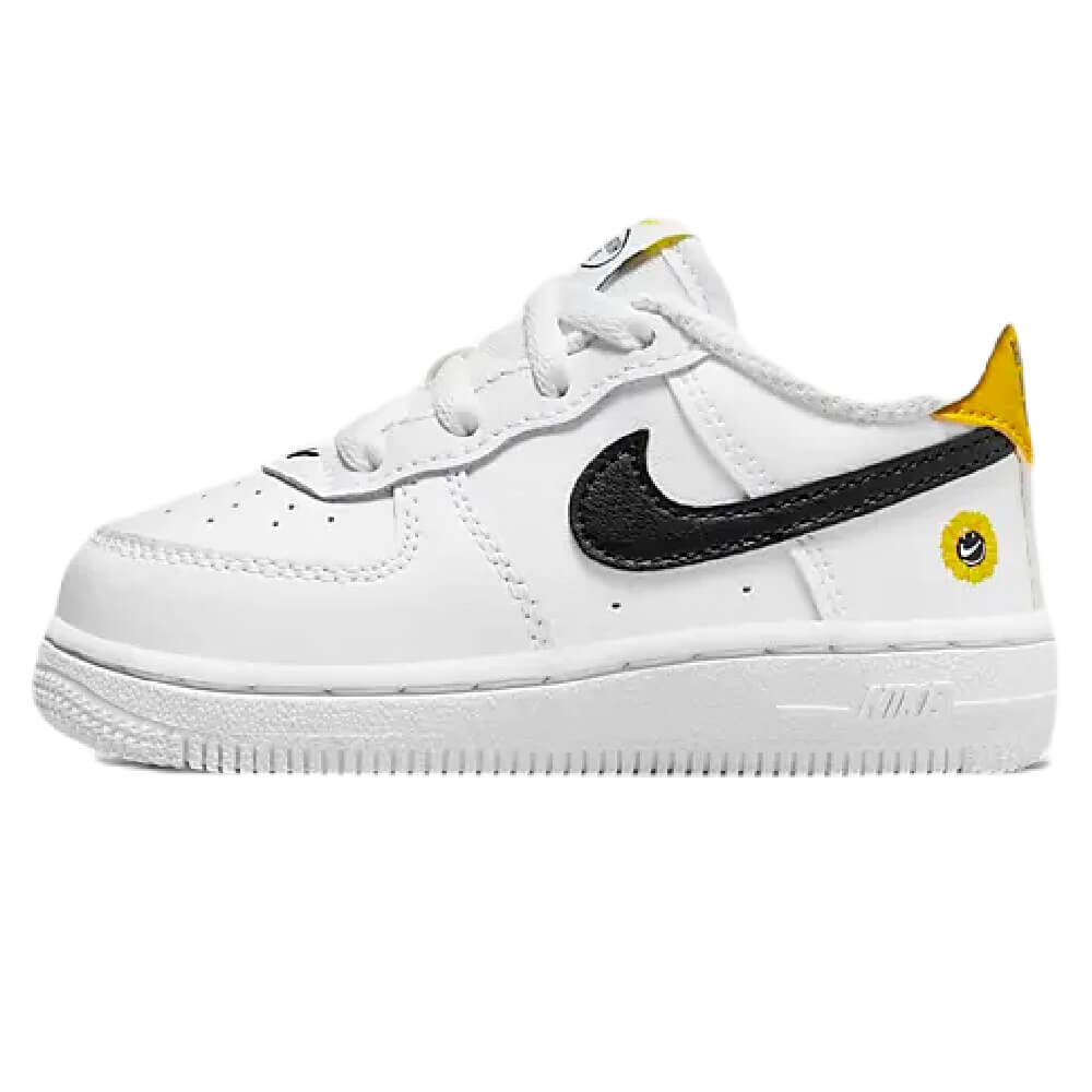 

Кросcовки Nike Force 1 LV8, белый/черный/желтый