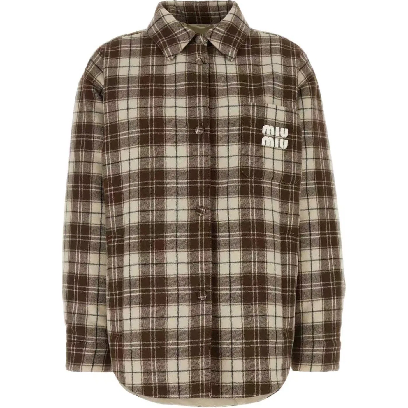 Женский пуховик MIU MIU, Brown