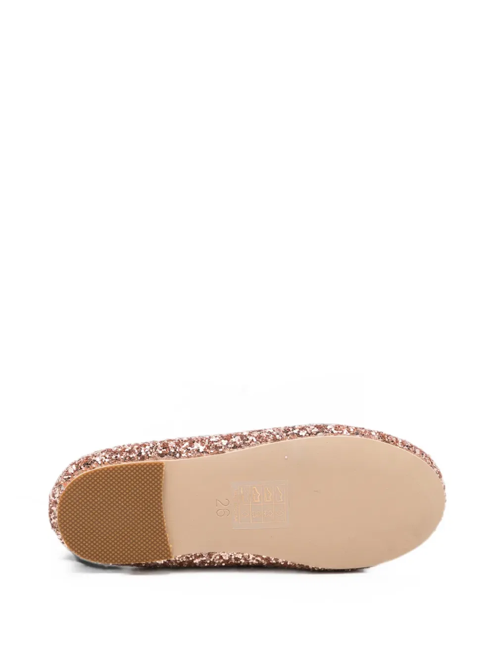 Балетки Glitter Colors Of California, цвет Rose Gold — фото 4