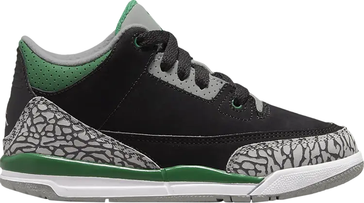 

Кроссовки Air Jordan 3 Retro PS Pine Green, черный