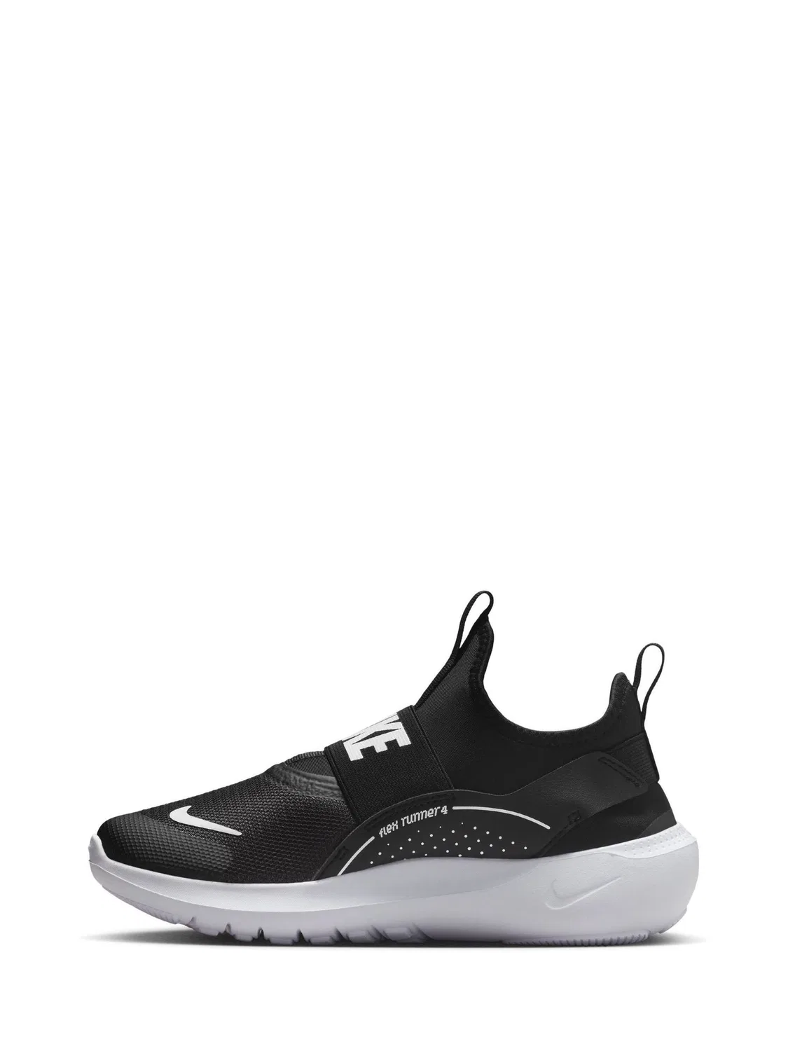 Кроссовки для бега Flex Runner 4 Nike, черно-белые — фото 4