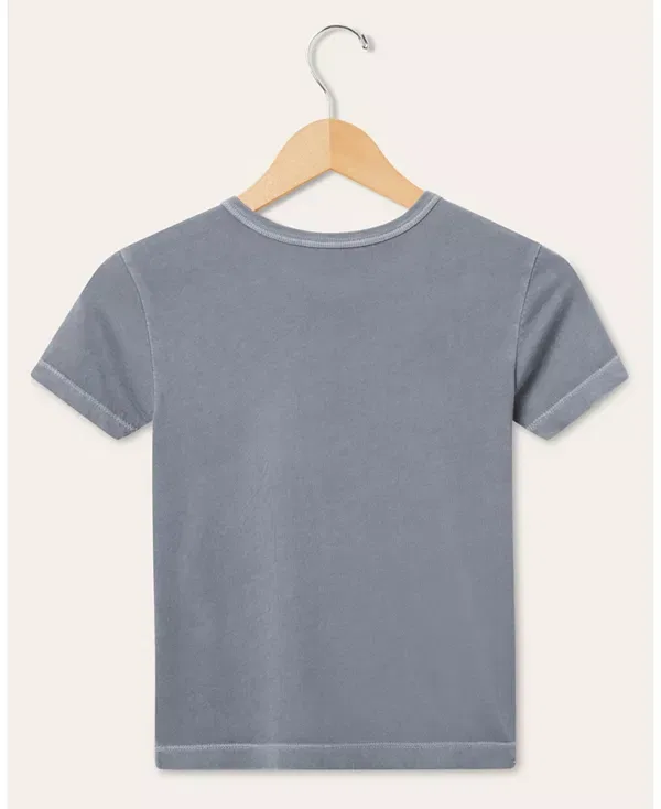 Детская футболка для мальчиков с принтом Mickey Mouse Lasso Tee Junk Food Clothing, Deep Indigo — фото 2