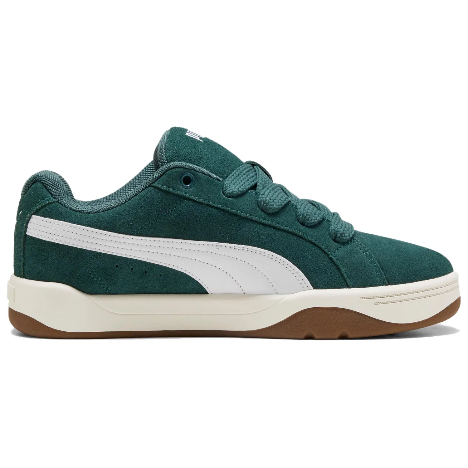 Детские кроссовки для скейтбординга с низким верхом Green PUMA, Green — фото 3