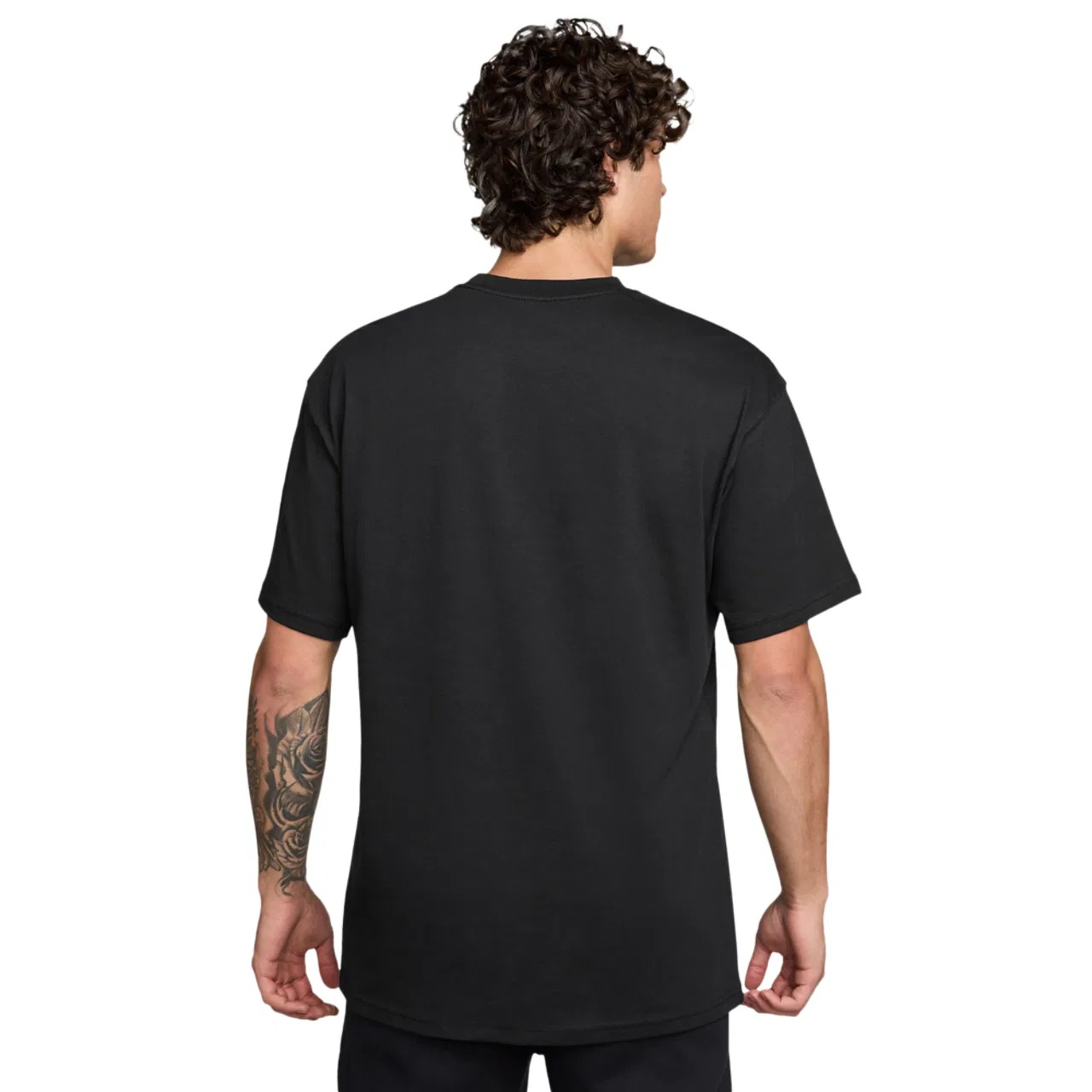 Футболка мужская NSW T Shirt 90 Fw BR Connect 2 Nike, белый/черный — фото 2