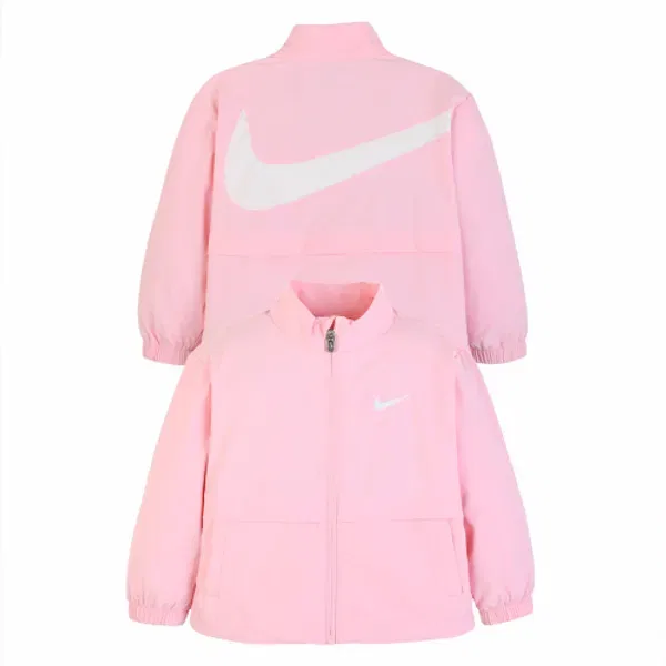 Ветровка Nike Essential Windrunner для малышей, розовая — фото 2