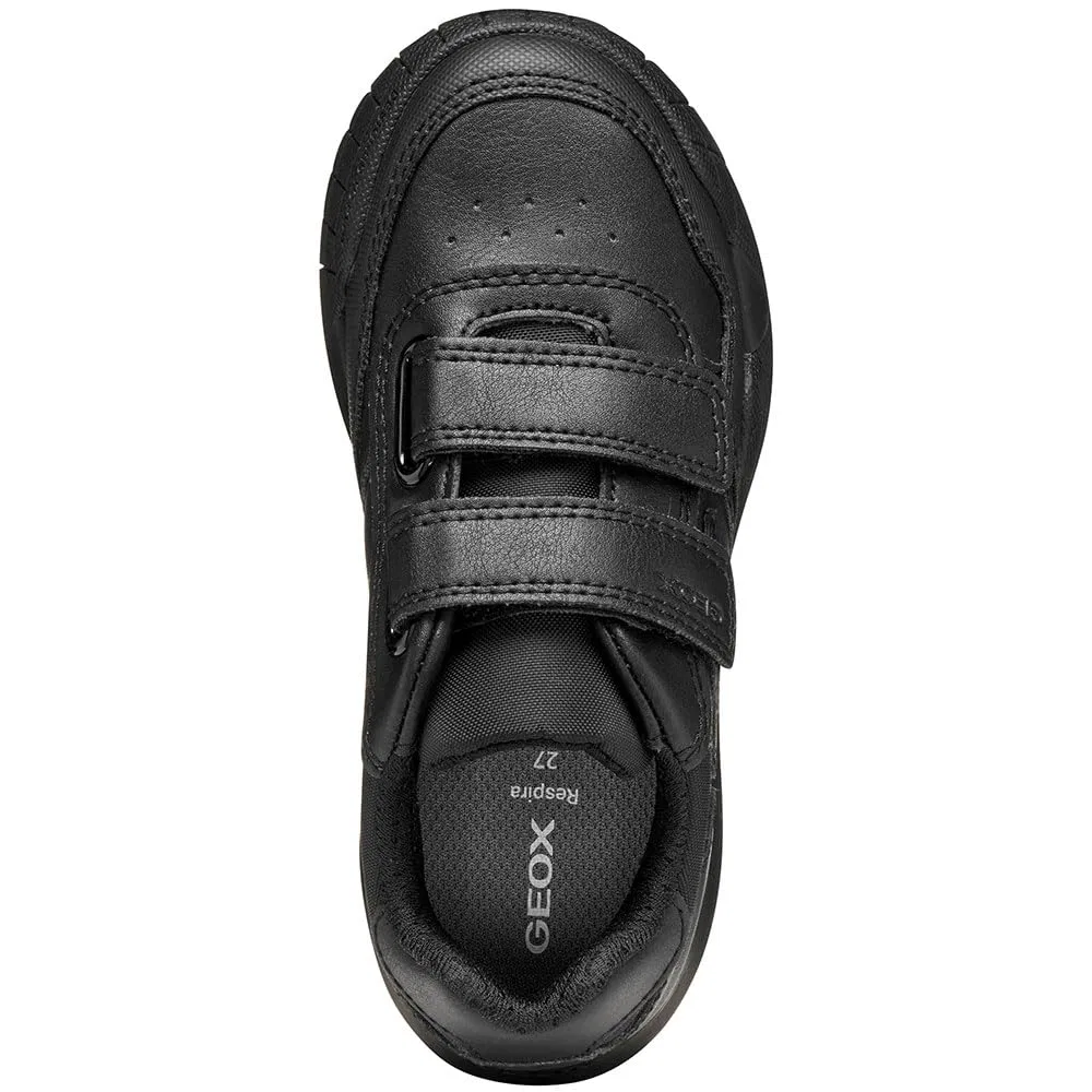 Детские кроссовки для мальчиков с дышащей подошвой Geox, Black — фото 3