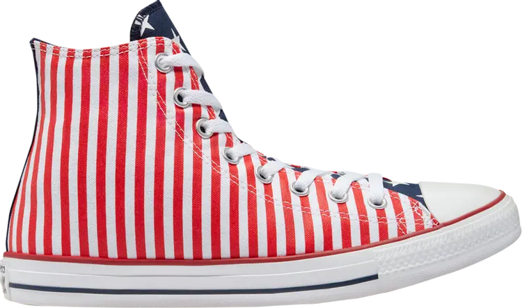 

Кроссовки Converse Chuck Taylor All Star High Stars & Stripes, красный