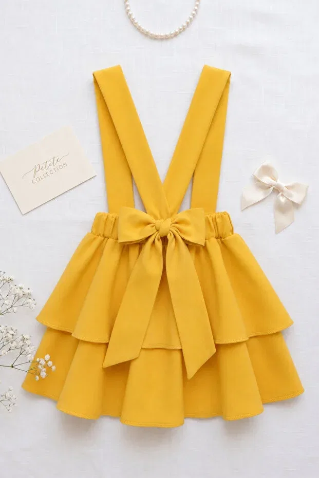 Детское платье для девочек с принтом Helen Yellow Parla Kids, Yellow