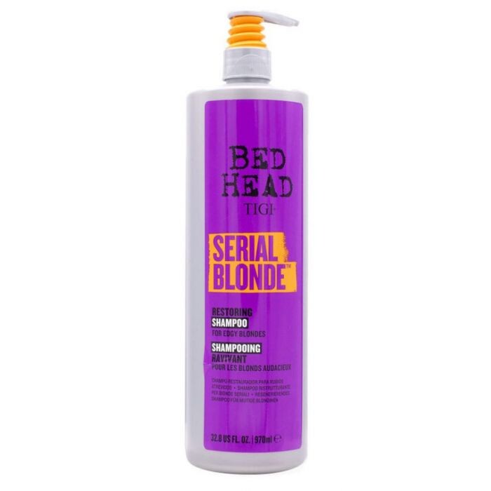 

Шампунь Bed Head Serial Blonde Champú Restaurador para Rubios Atrevidos Tigi, 970