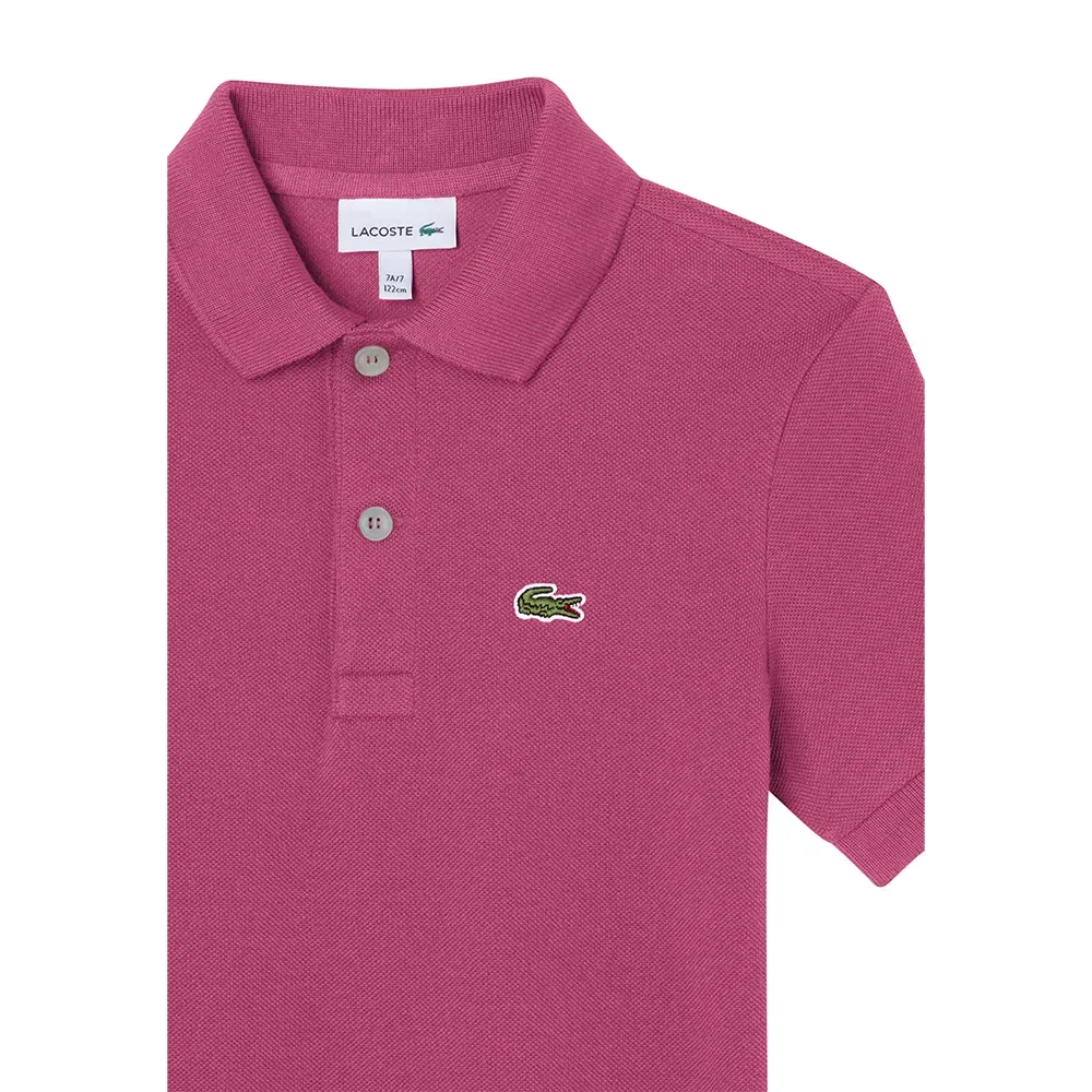 Сникерсы Lacoste Kids, розовый — фото 3