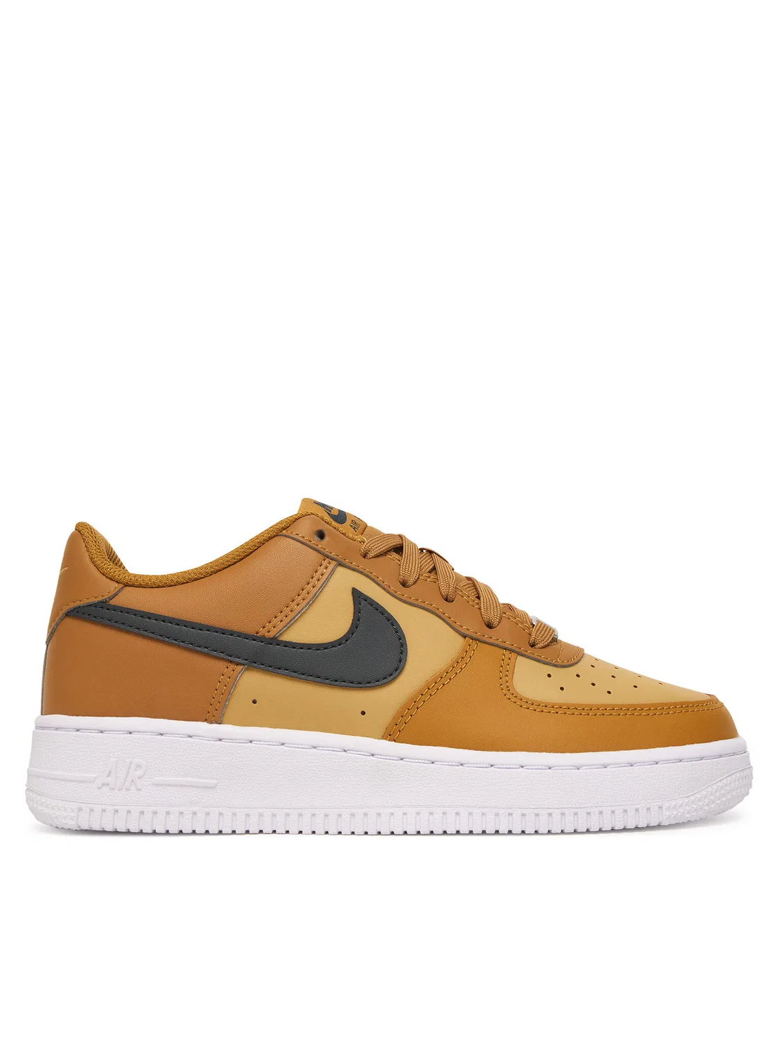 Кроссовки для мальчика Air Force (GS) Nike, коричневый — фото 2