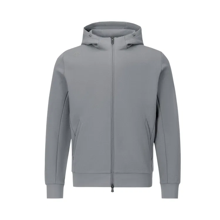 Детский худи с капюшоном немоделируемый DESCENTE, LK-Light Khaki — фото 3
