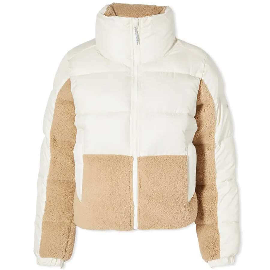 

Пуховик Columbia Leadbetter Point Sherpa Puffer Jacket, кремовый/бежевый