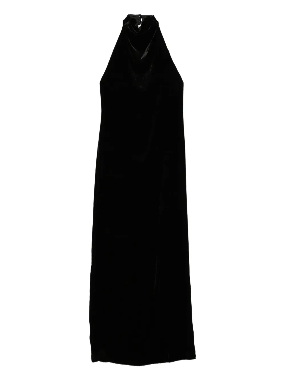 

Платье с вырезом халтер Raquel Diniz, черный