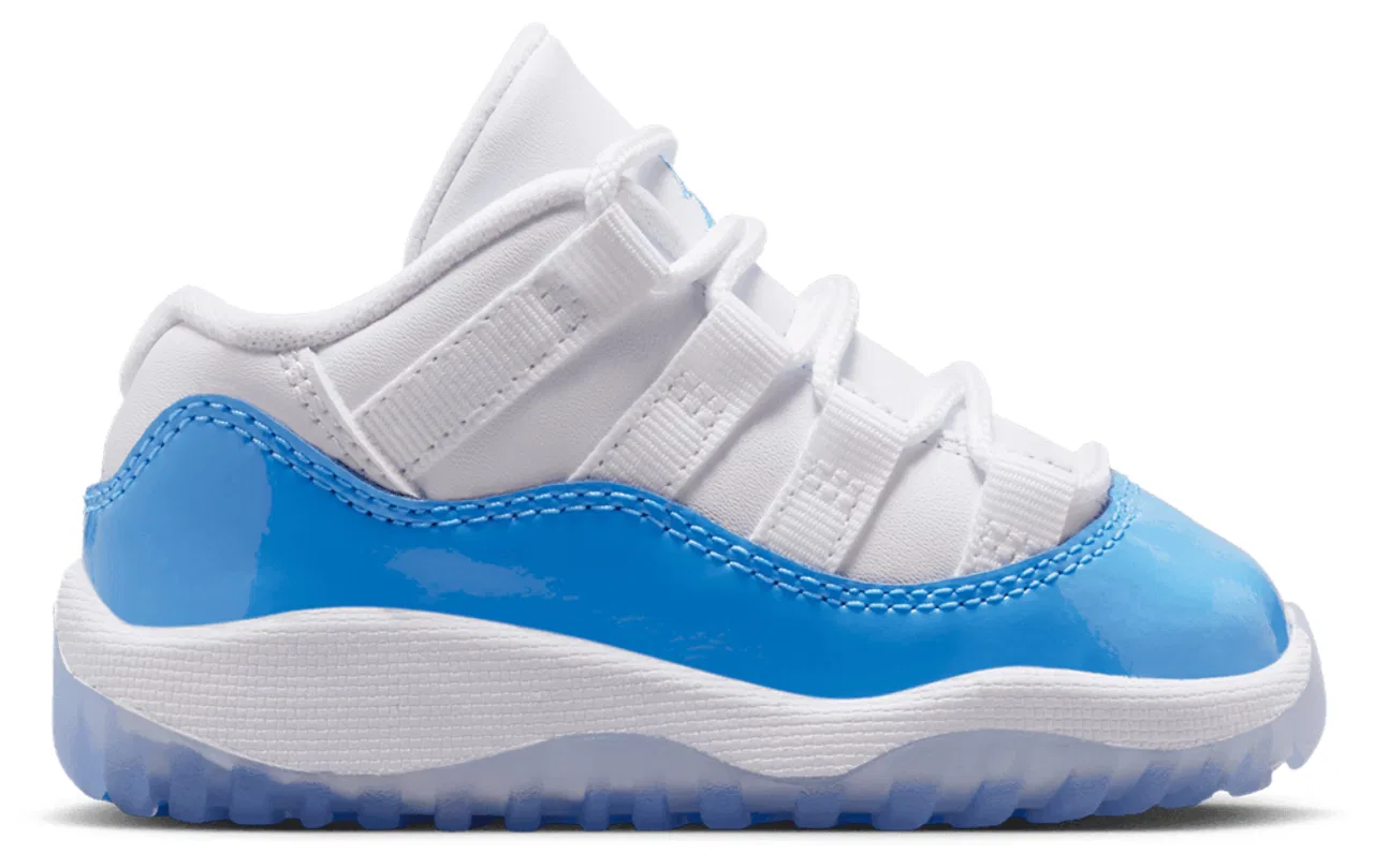 Кроссовки для мальчиков Retro 11 Low Jordan, цвет White/Blue/Black