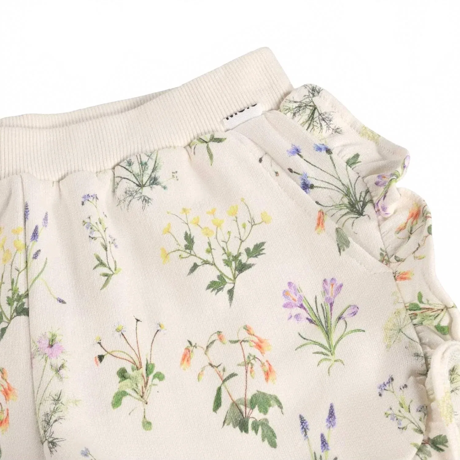 Детские шорты для девочек свободного кроя с цветочным принтом Acacia Short Molo, Primavera — фото 3