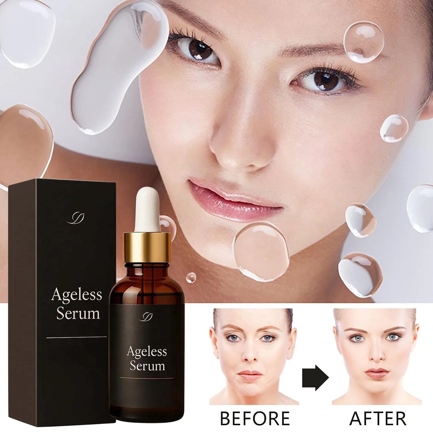Сыворотка для лица Anti Falten Serum vokkrv, 2 шт, 30 мл — фото 3