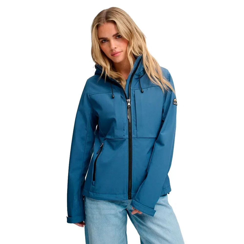 Женская куртка с длинным рукавом Classic Trekker Superdry, Blue