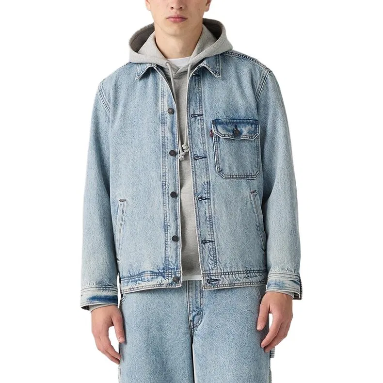 Мужская джинсовая куртка Levis, Light Blue