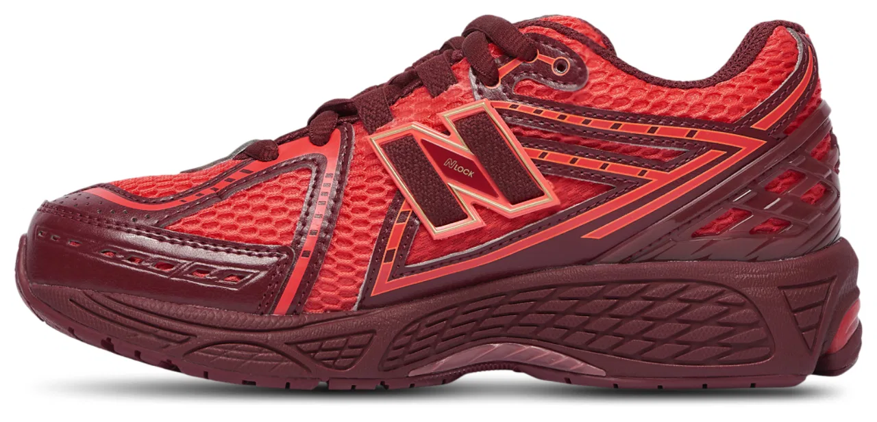 Кроссовки для девочек 1906 New Balance, цвет Red/Burgundy — фото 2