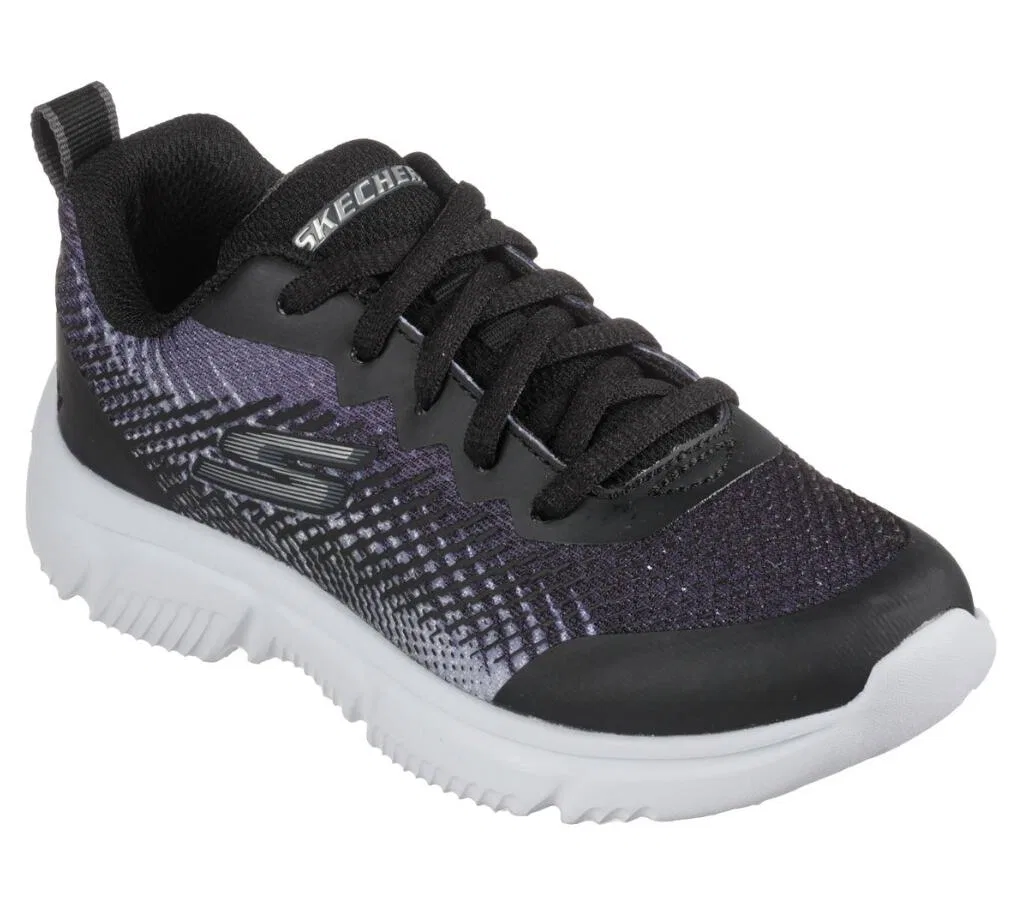 Детские кроссовки для мальчиков с шнуровкой Skechers Go Run 650, Schwarz