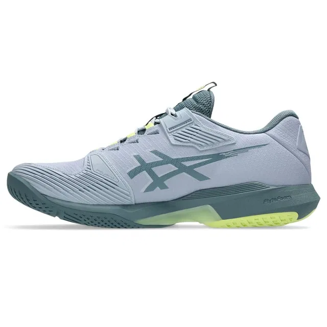 Мужские кроссовки для тенниса «Solution Speed FF 4» от ASICS, Light Gray — фото 2