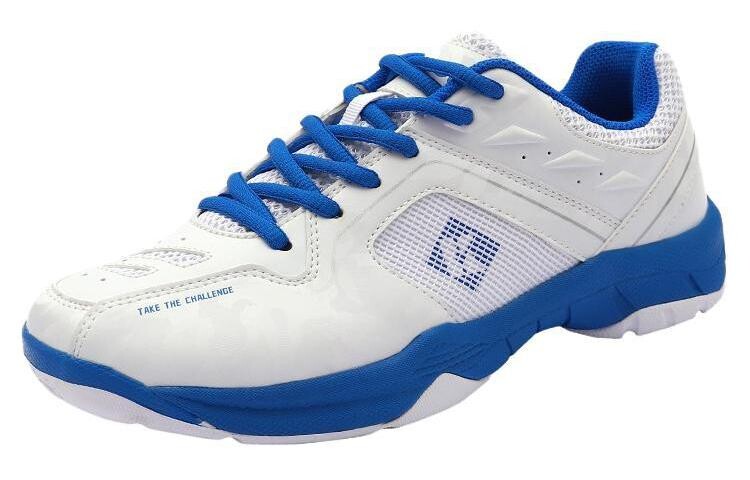 

Кроссовки KUMPOO Badminton Shoes Unisex Low-top White/Blue, белый/синий