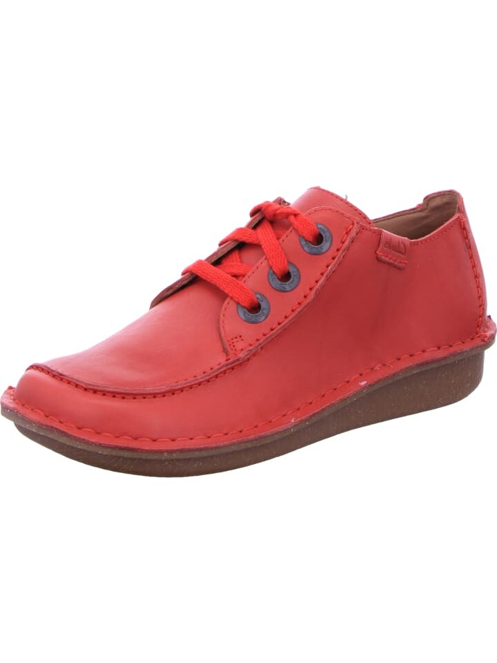 

Элегантные туфли на шнуровке Clarks Schnürhalbschuh, красный