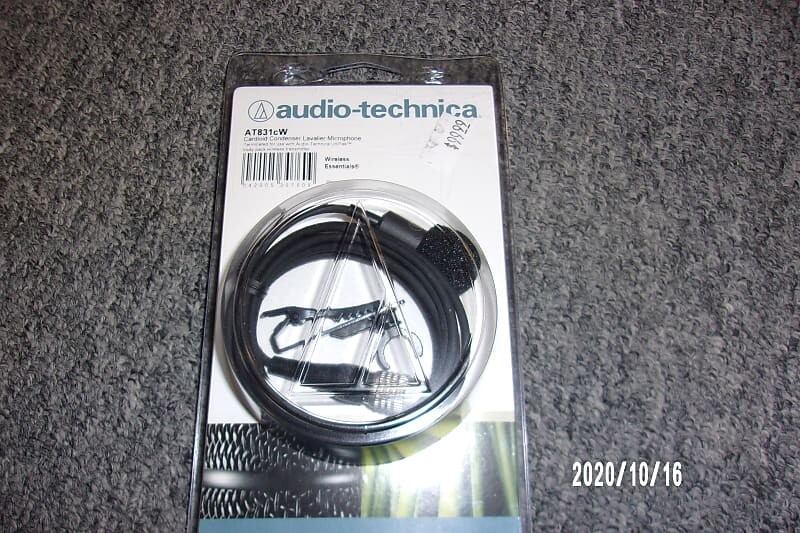 

Микрофон петличный Audio-Technica AT831cW Cardiod Lavalier Michophone