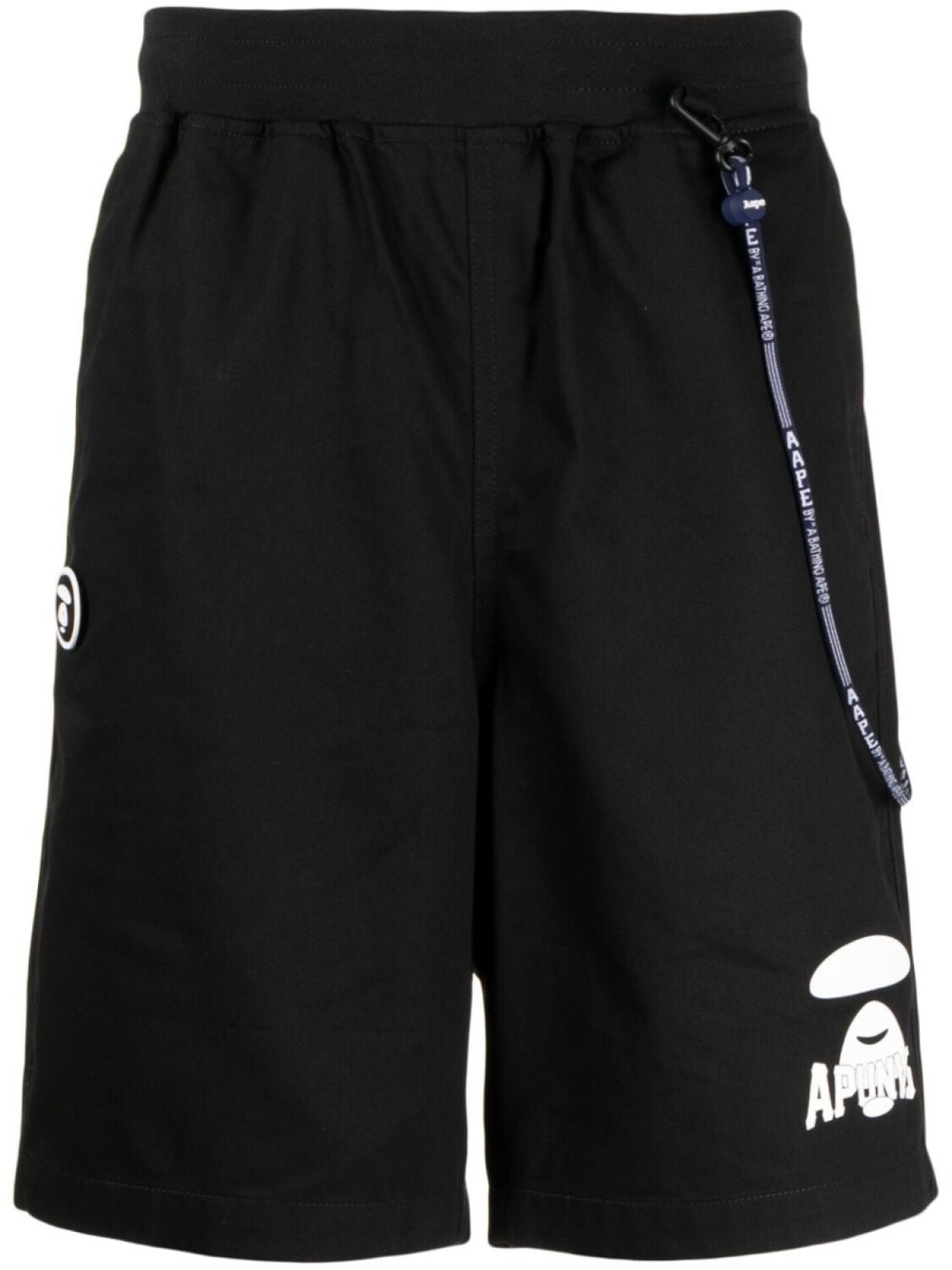 

AAPE BY *A BATHING APE шорты с логотипом, черный
