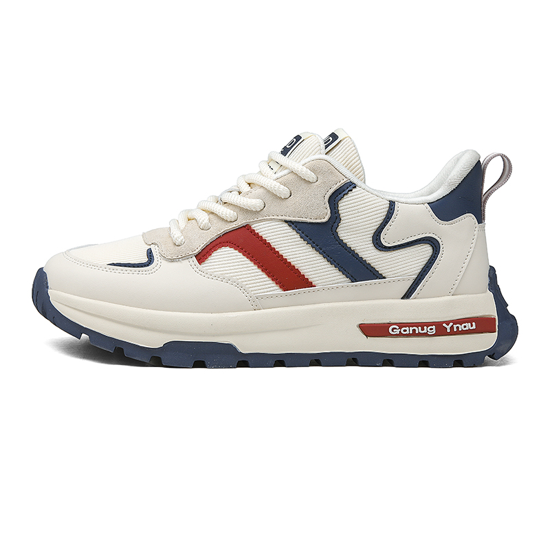 

Противоскользящие износостойкие мужские кэжуал кеды Low Top AD, темно-синий