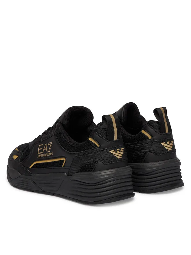 EA7 Emporio Armani Кроссовки 7X000308 AF18447 MZ177 черные — фото 3
