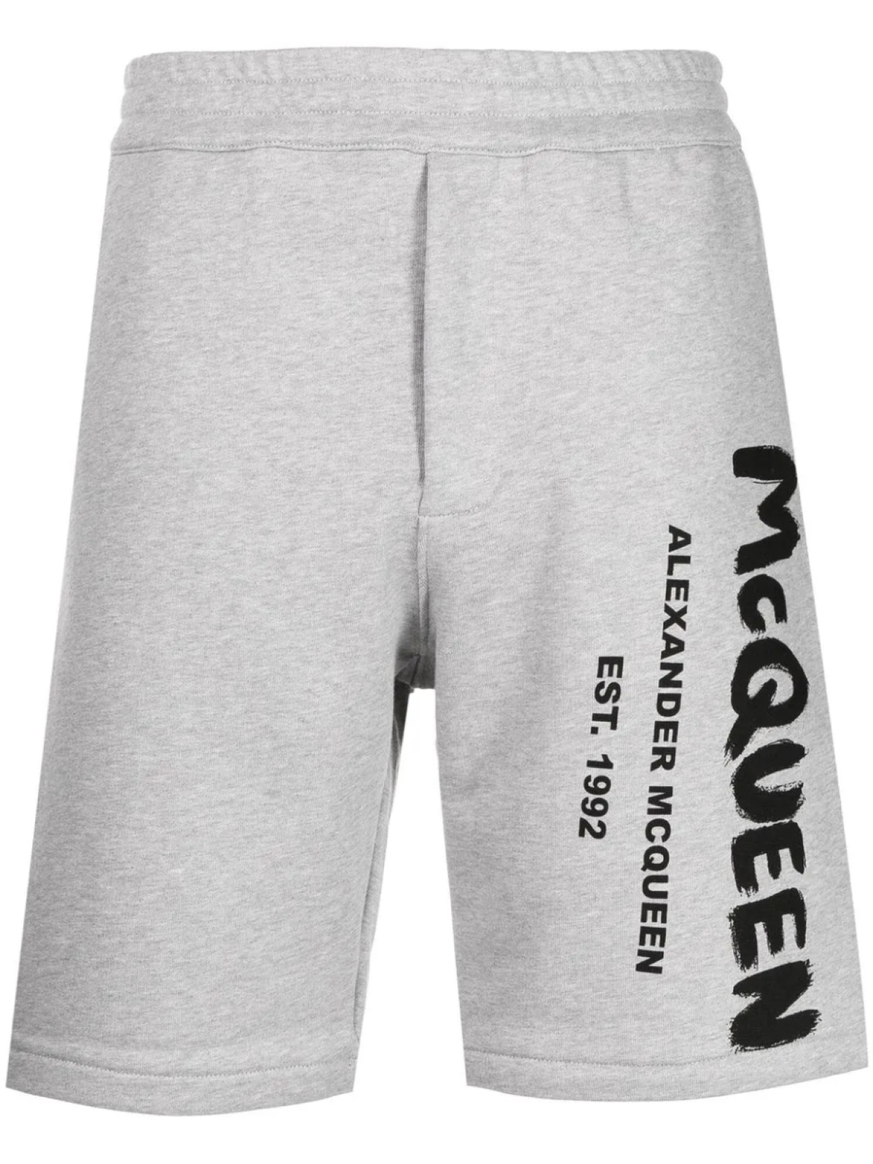 

Alexander McQueen спортивные шорты с логотипом, серый