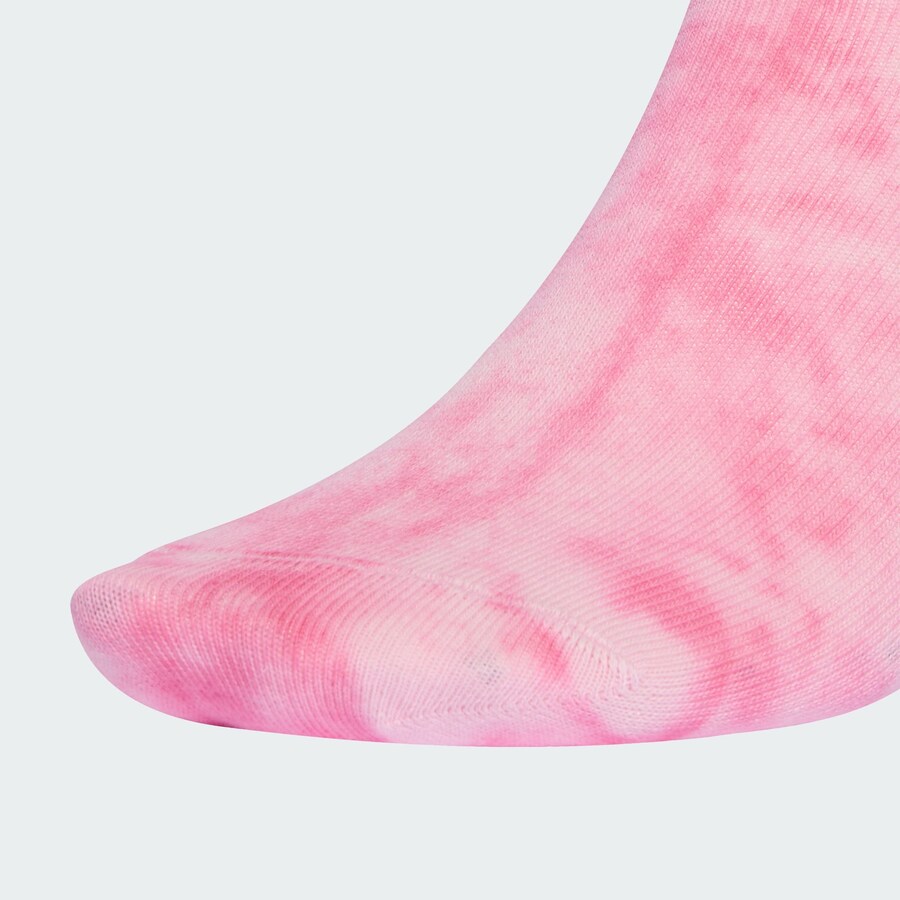 Носки ADIDAS ORIGINALS Tie Dye Crew 3 Pairs, Magenta/Eosin/Dusky pink/White — фото 3