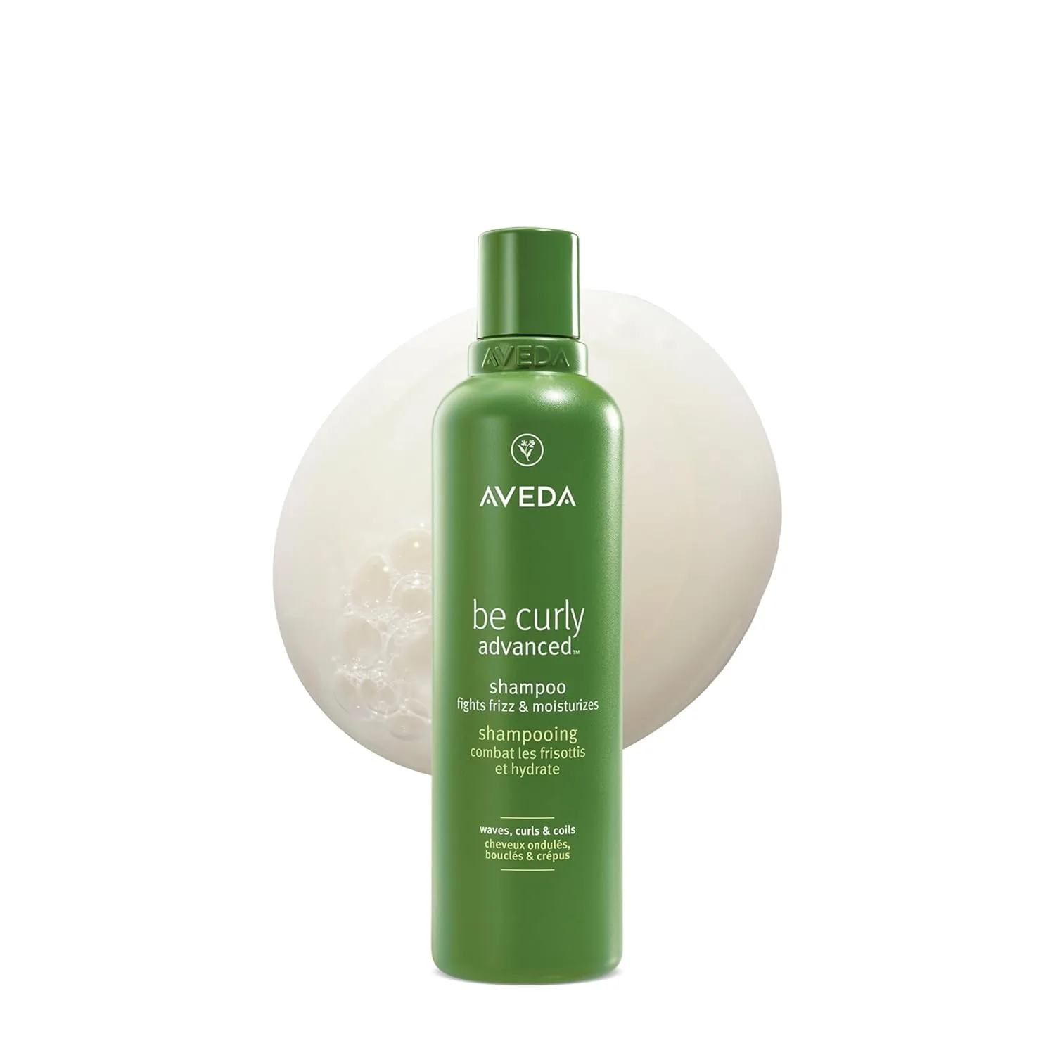 Шампунь Aveda Be Curly Advanced для увлажнения вьющихся, кудрявых и волнистых волос, мягко очищает, борется с пушистостью, без сульфатов и силиконов, 94% натуральных ингредиентов