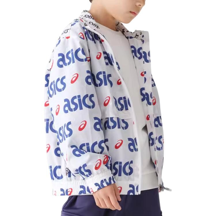 Детская куртка Asics, белый — фото 4