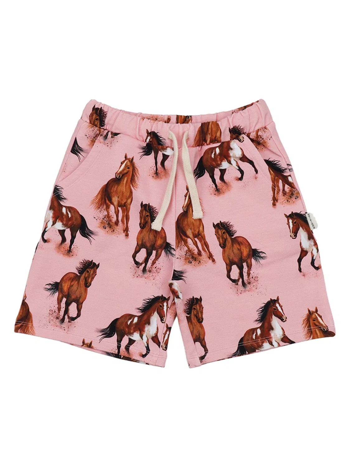 Обычные брюки 'Walkiddy - Graceful Horses Shorts' Walkiddy, Light Pink