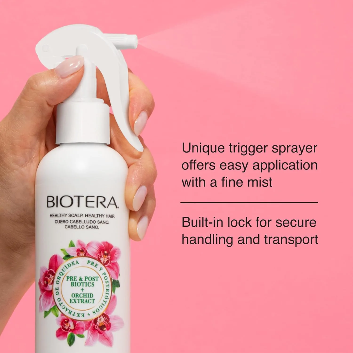 Biotera Ultra Color Care шампунь, кондиционер и несмываемый уход для окрашенных волос, 450 мл — фото 3