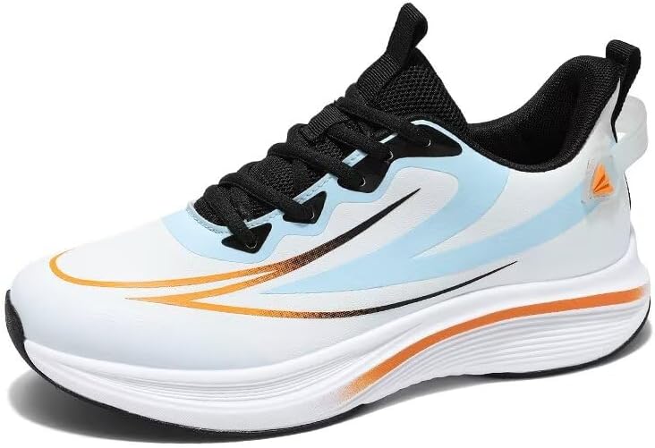 

Мужские кроссовки для бега, противоскользящие обувь для ходьбы, спортивные модные кроссовки для мужчин Generic, белый