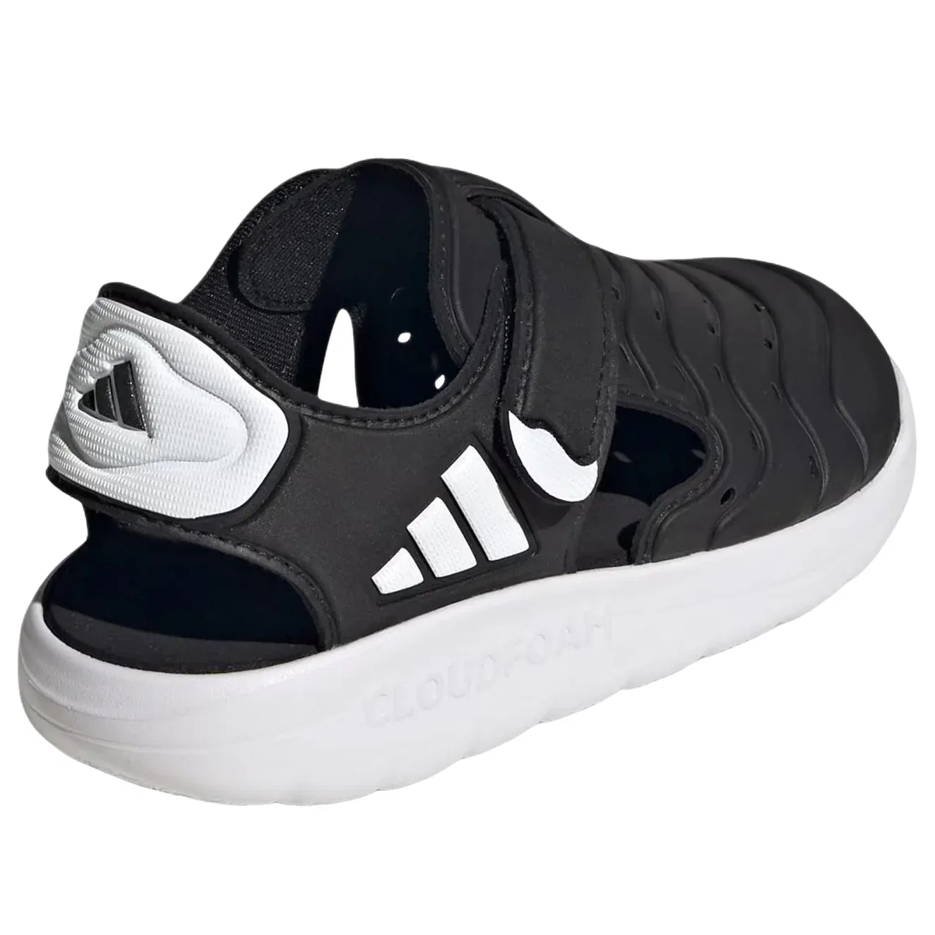 Сандалии Adidas Water Sandal 2 'Black Cloud White' JP9417, черный — фото 4