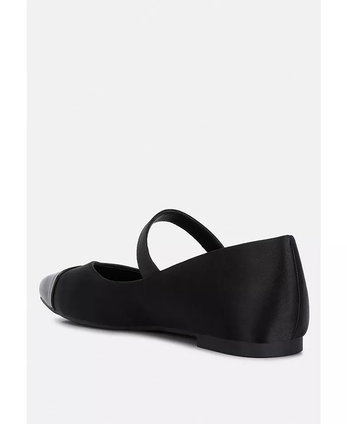 Туфли Мэри Джейн из твида Albi Patent Toe Cap Female London Rag, черный — фото 3