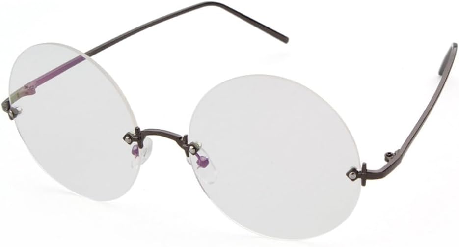 

2027 Модные женские солнцезащитные очки без оправы с круглыми линзами, металлические, модные, с отражающей пленкой, мужские солнцезащитные очки, очки-комбинезон MTZJH, C8 Gun