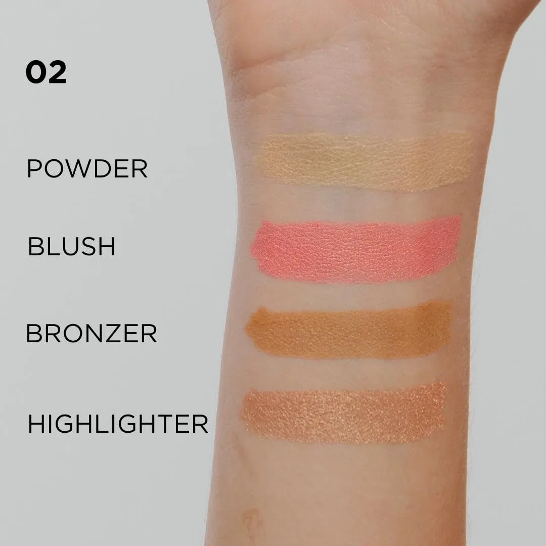 Многофункциональная веганская палетка для лица Eveline Cosmetics Wonder Match Eveline Cosmetics, 02 — фото 3
