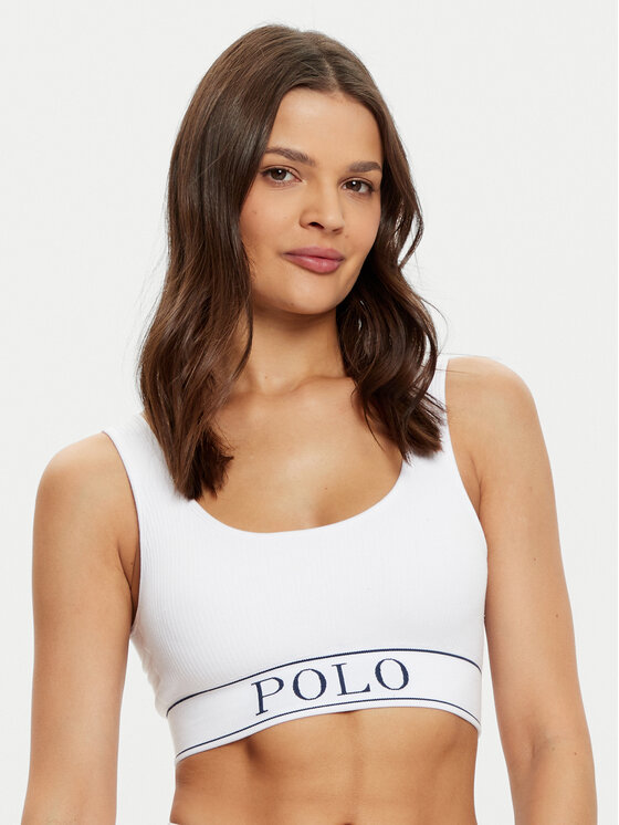 

Верхний бюстгальтер Polo Ralph Lauren, белый